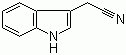 结构式 CAS# 771-51-7, 吲哚-3-乙腈