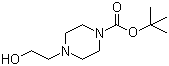 结构式 CAS# 77279-24-4, 1-叔丁氧羰基-4-(2-羟基乙基)哌嗪
