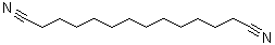 Tetradecanedinitrile molecular structure (CAS 7735-44-6)
