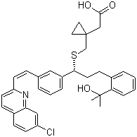 cis-Montelukast molecular structure (CAS 774538-96-4)