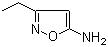 structure of CAS# 77479-49-3, 3-Ethylisoxazol-5-amine;5-Amino-3-ethylisoxazole