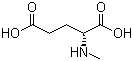 structure of CAS# 77481-28-8, (R)-2-(Methylamino)pentanedioic acid;N-Methyl-D-glutamic acid