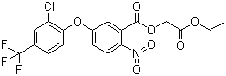 乙羧氟草醚分子结构 (CAS 77501-90-7)