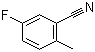 5-Fluoro-2-methylbenzonitrile molecular structure (CAS 77532-79-7)