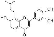 结构式 CAS# 775351-91-2, Corylifol C