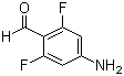 4-Amino-2,6-difluorobenzaldehyde molecular structure (CAS 777089-82-4)