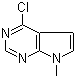 4-Chloro-7-methyl-7H-pyrrolo[2,3-d]pyrimidine molecular structure (CAS 7781-10-4)