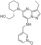 Sch 727965 molecular structure (CAS 779353-01-4)