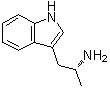 结构式 CAS# 7795-52-0, D-alpha-甲基色胺