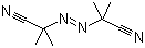 偶氮二异丁腈分子结构 (CAS 78-67-1)