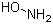 Hydroxylamine molecular structure (CAS 7803-49-8)