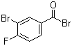 structure of CAS# 78239-66-4, 3-Bromo-4-fluorobenzoyl bromide