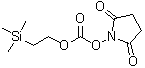1-[[[2-(Trimethylsilyl)ethoxy]carbonyl]oxy]-2,5-pyrrolidinedione molecular structure (CAS 78269-85-9)