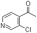 structure of CAS# 78790-82-6, 4-Acetyl-3-chloropyridine;1-(3-Chloro-4-pyridinyl)ethanone