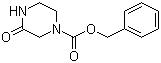 4-Benzyloxycarbonyl-2-piperazinone molecular structure (CAS 78818-15-2)