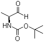 Boc-L-alaninal molecular structure (CAS 79069-50-4)