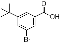 3-溴-5-叔丁基苯甲酸分子结构 (CAS 794465-45-5)