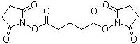 Di(N-succinimidyl) glutarate molecular structure (CAS 79642-50-5)