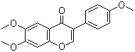 结构式 CAS# 798-61-8, 4',6,7-三甲氧基异黄酮