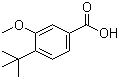4-tert-Butyl-3-methoxybenzoic acid molecular structure (CAS 79822-46-1)