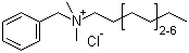 Benzalkonium chloride molecular structure (CAS 8001-54-5)