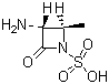 (3S-反式)-3-氨基-4-甲基-2-氧代-1-氮杂环丁烷磺酸分子结构 (CAS 80082-65-1)