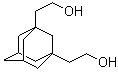 1,3-双(2-羟乙基)金刚烷分子结构 (CAS 80121-65-9)