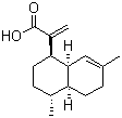 Artemisinic acid molecular structure (CAS 80286-58-4)