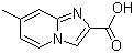 structure of CAS# 80353-94-2, 7-Methylimidazo[1,2-a]pyridine-2-carboxylic acid;methylimidazoapyridinecarboxylicacid
