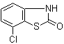 7-氯-2(3H)-苯并噻唑酮分子结构 (CAS 80416-76-8)