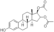 Estriol 16,17-diacetate molecular structure (CAS 805-26-5)
