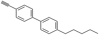 结构式 CAS# 80563-43-5, 4-戊基联苯乙炔