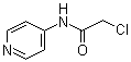 2-Chloro-N-4-pyridinylacetamide molecular structure (CAS 80650-46-0)