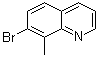 7-Bromo-8-methylquinoline molecular structure (CAS 809248-61-1)