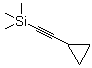 (Cyclopropylethynyl)trimethylsilane molecular structure (CAS 81166-84-9)