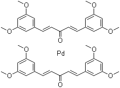 Bis(3,5,3',5'-dimethoxydibenzylideneacetone)palladium molecular structure (CAS 811862-77-8)