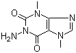 5-Amino-3,7-dimethylxanthine molecular structure (CAS 81281-47-2)