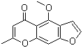 structure of CAS# 82-57-5, Visnagin