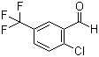 structure of CAS# 82386-89-8, 2-Chloro-5-trifluoromethylbenzaldehyde