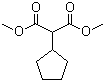 结构式 CAS# 82491-60-9, 环戊基丙二酸二甲酯