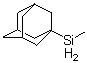 1-Adamantyl(methyl)silane molecular structure (CAS 82690-39-9)