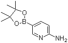 2-Aminopyridine-5-boronic acid pinacol ester molecular structure (CAS 827614-64-2)