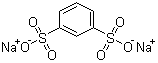 structure of CAS# 831-59-4, 1,3-Benzendisulfonic acid disodium salt;Disodium 1,3-benzenedisulfonate; Disodium benzene-1,3-disulfonic acid; Disodium m-benzenedisulfonate