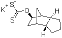 结构式 CAS# 83373-60-8, D609 钾盐; 二硫代碳酸 O-(八氢-4,7-甲桥-1H-茚-5-基)酯钾盐