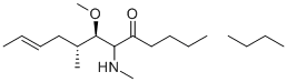 结构式 CAS# 83602-43-1, 异环孢菌素H