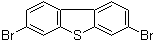 结构式 CAS# 83834-10-0, 3,7-二溴二苯并噻吩