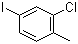 2-Chloro-4-iodotoluene molecular structure (CAS 83846-48-4)