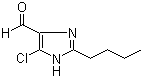 2-Butyl-4-chloro-5-formylimidazole molecular structure (CAS 83857-96-9)