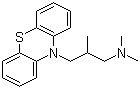 异丁嗪分子结构 (CAS 84-96-8)