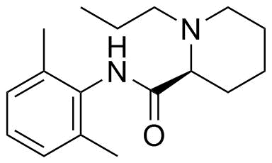 Ropivacaine molecular structure (CAS 84057-95-4)